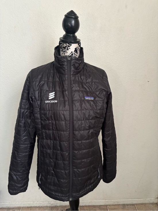 Patagonia Black nano Jacket with Ericsson Patch